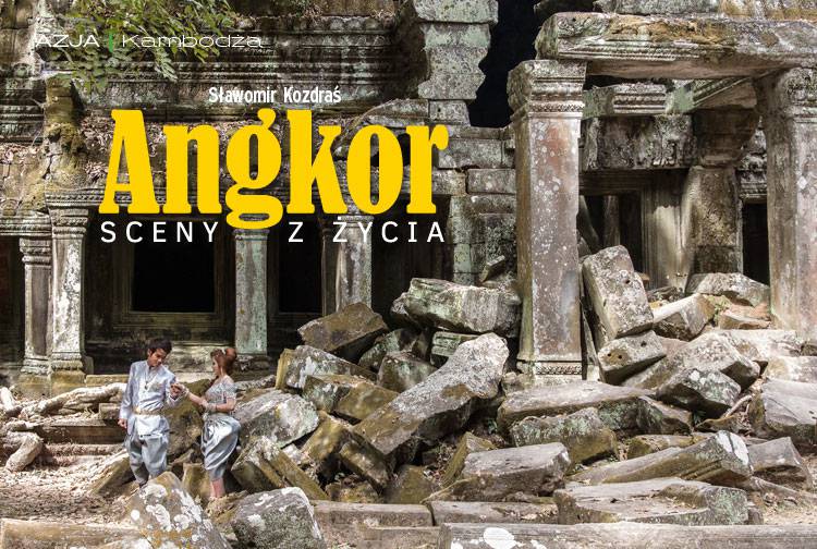 Angkor sceny z życia